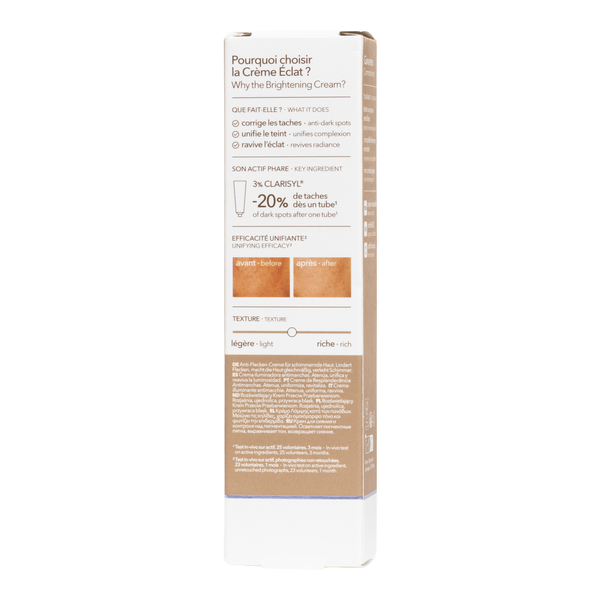 Krème Crème éclat anti taches Bio