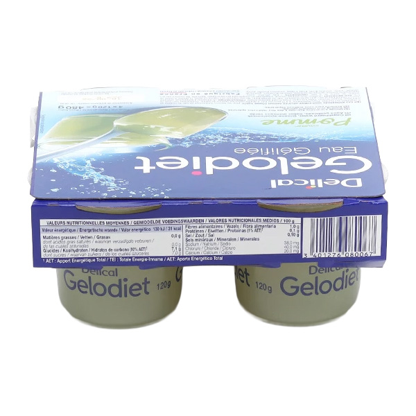 Gelodiet eau gélifiée