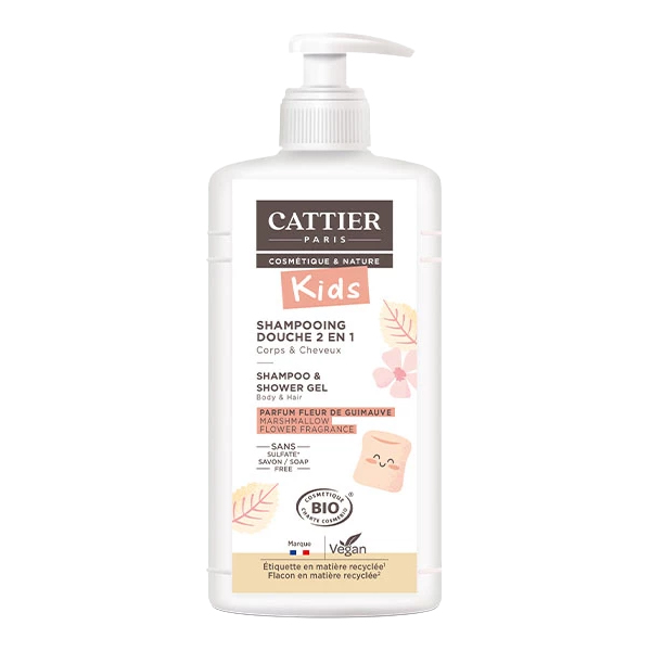 Cattier Kids Shampooing Douche 2 en 1 Bio