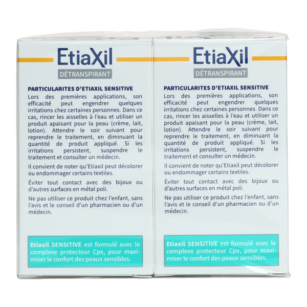 Etiaxil Sensitive Aisselles détranspirant roll-on