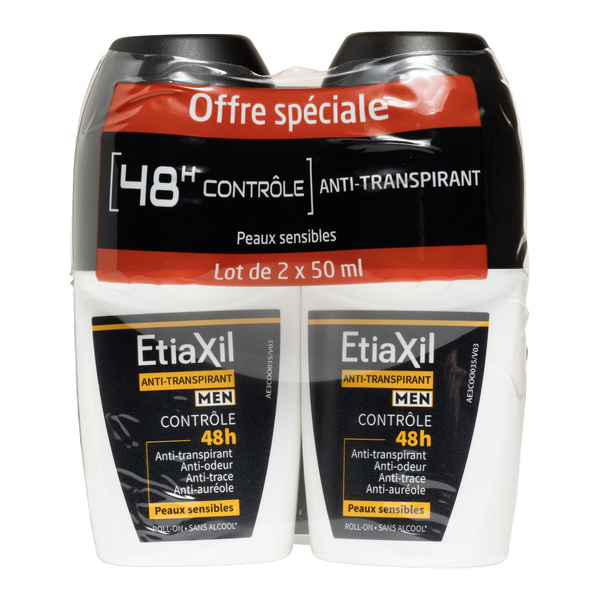 Etiaxil déodorant anti-transpirant 48h roll-on