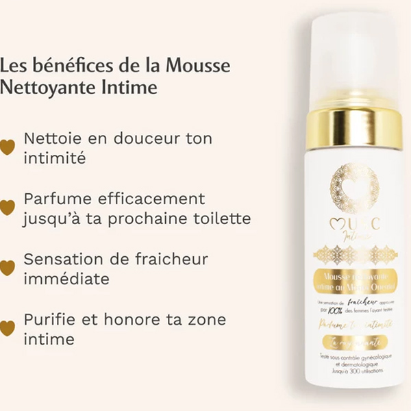 Musc Intime Mousse nettoyante