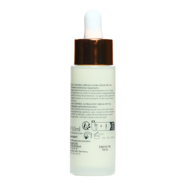 Eucerin Oil Control Sérum solaire UV ultra léger SPF 50+
