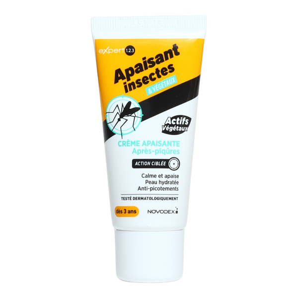 Expert 123 Insectes et végétaux Crème apaisante Après piqures
