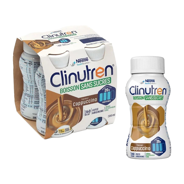 Clinutren boisson hyperprotéinée sans sucres