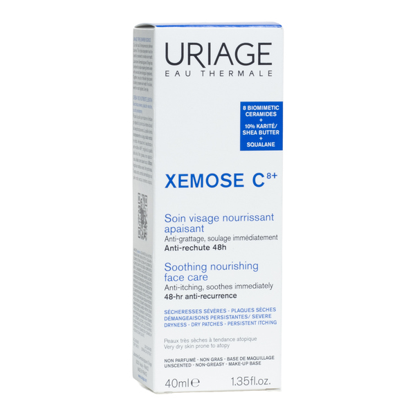 Uriage Xémose C8+ Soin visage nourrissant apaisant