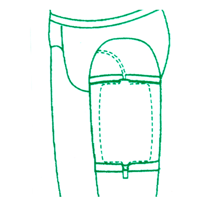 B Braun Urimed Fix porte-poche ambulatoire par 2