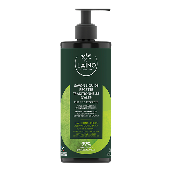 Laino Savon liquide Recette traditionnelle d'Alep