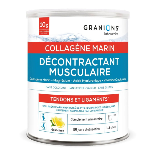 Granions collagène marin décontractant musculaire poudre