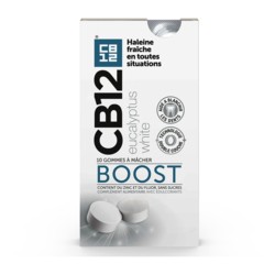 CB12 Boost gommes à mâcher Eucalyptus White