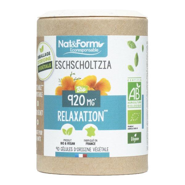 Escholtzia Bio Nat et Form Ecoresponsable Gélules Relaxation