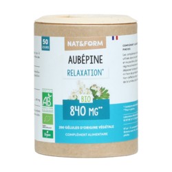 Nat et Form Aubépine Bio gélules