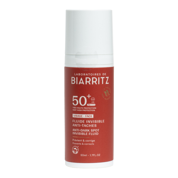 Laboratoires de Biarritz Fluide solaire invisible anti taches SPF 50+