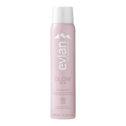 Evian Brumisateur Glow Brume visage Eclat bio