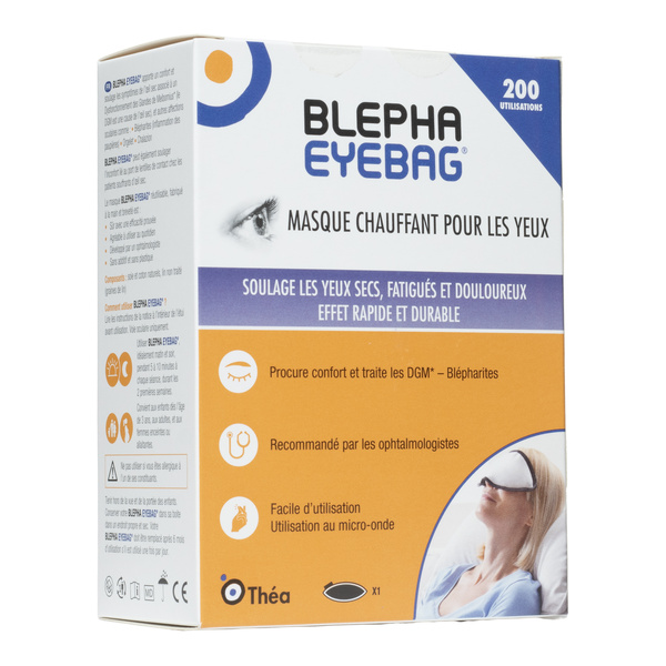 Blepha Eyebag Masque chauffant pour les yeux
