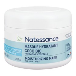 Natessance Masque hydratant cheveux Coco Bio