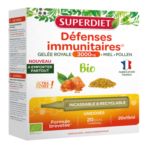 Super Diet Défenses immunitaires Bio unidoses