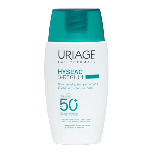 Uriage Hyséac 3 Regul+ soin global anti-imperfections SPF 50+