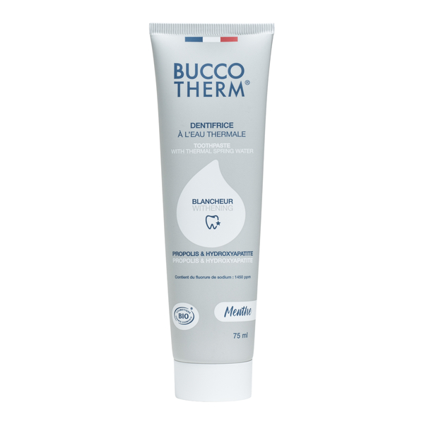 Buccotherm Dentifrice blancheur bio à l'eau thermale