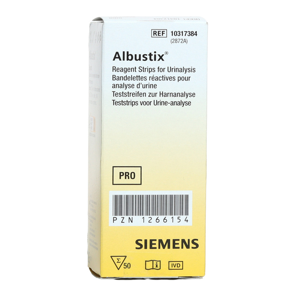 Siemens Albustix bandelettes réactives