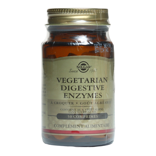 Solgar comprimés Vegetarian digestives enzymes
