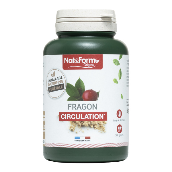 Fragon Nat et Form complément alimentaire en gélules