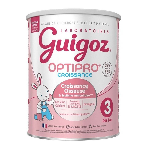 Guigoz Optipro Croissance lait 3ème âge