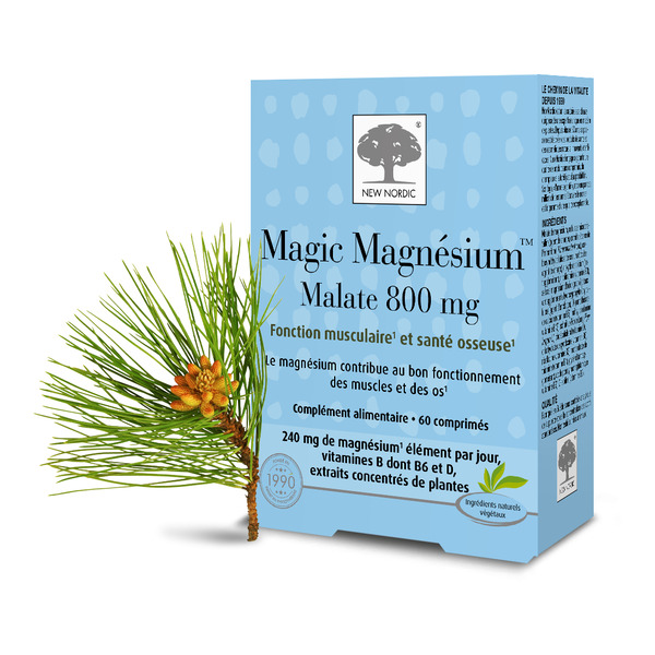 New Nordic Magic Magnesium Malate comprimés