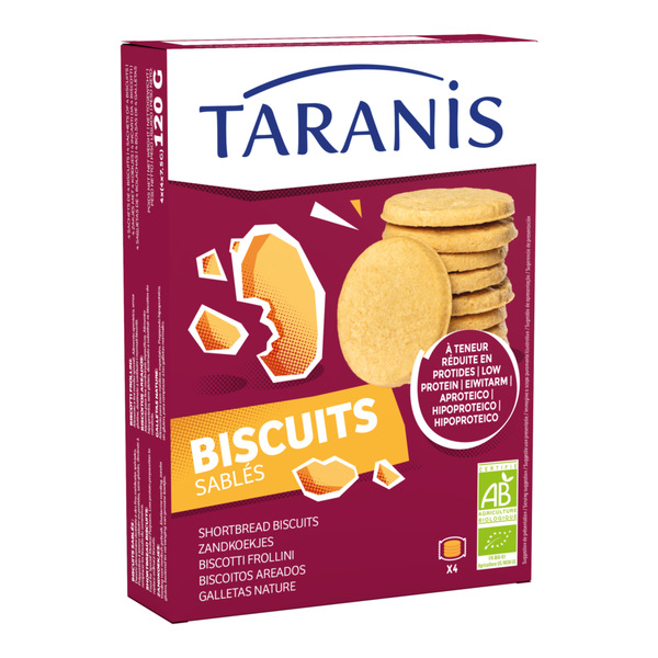 Taranis Biscuits sablés bio