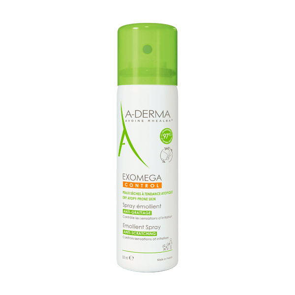 Spray émollient anti-grattage Exomega Control A-Derma