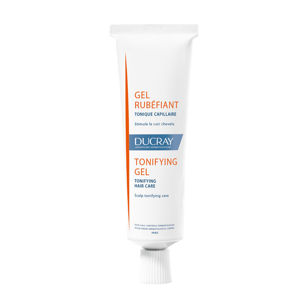 Ducray gel rubéfiant cheveux