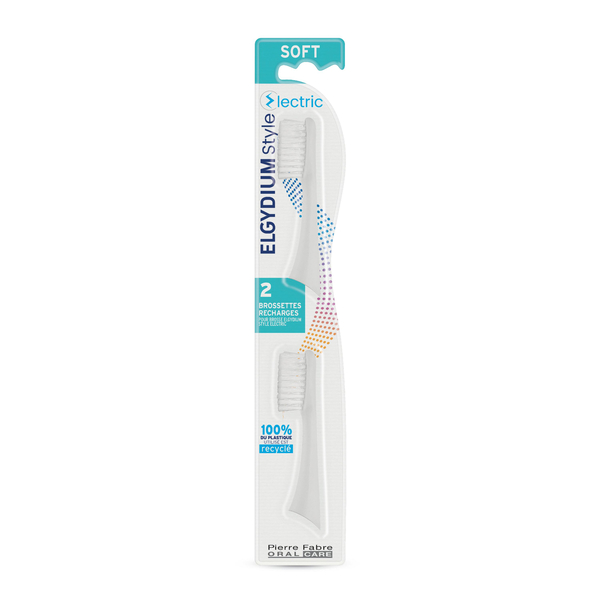 Elgydium style Electric brossettes recharge Soft