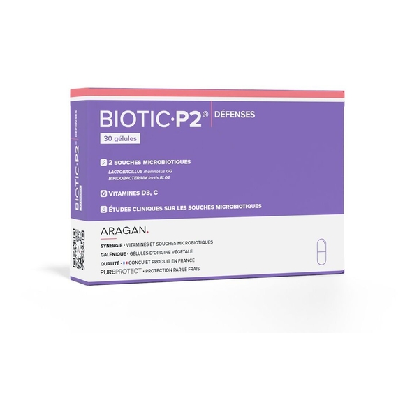Aragan Biotic P2 Défenses gélule