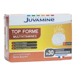 Juvamine Top forme Multivitamines effervescent sans sucre