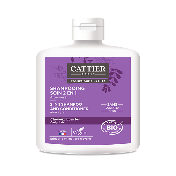 Shampooing Soin 2-en-1 Cattier Bio Aloe Vera