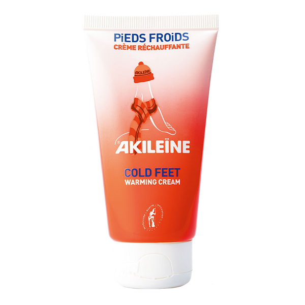 Crème chauffante pieds froids Akileine