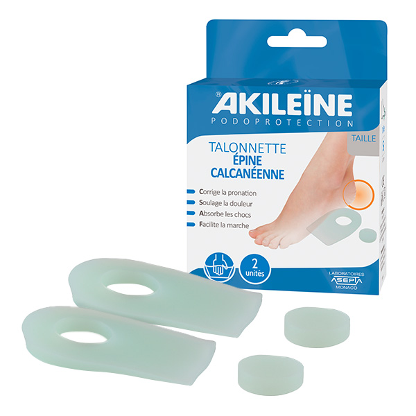 Talonnettes pour épine calcanéenne et talon sensible