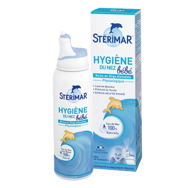 Solution d'hygiène nasale Stérimar bébé