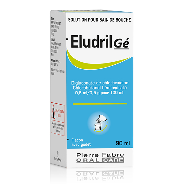 Eludril Gé bain de bouche antiseptique