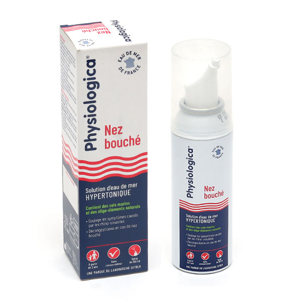 Gifrer hypertonique spray eau de mer Physiologica