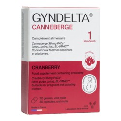 GynDelta Gélules Canneberge 36 mg