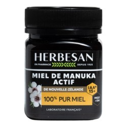 Miel de Manuka de Nouvelle-Zélande Herbesan IAA 15+