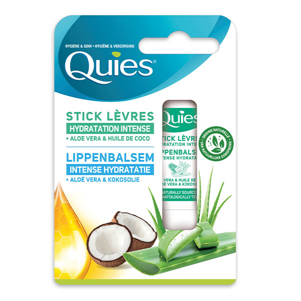Quies stick lèvres hydratation intense