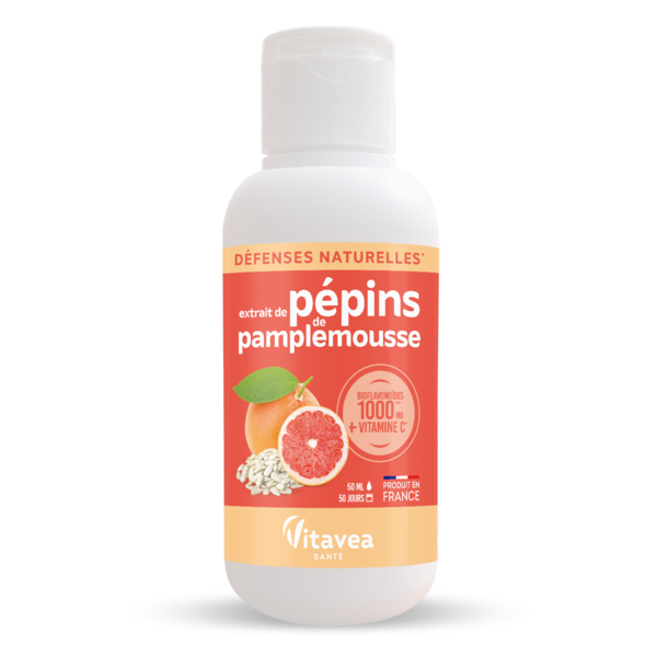 Extrait de pépins de pamplemousse Vitavea en solution buvable