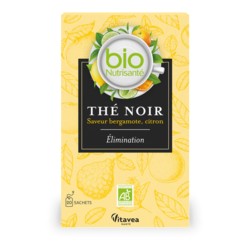 Bio Nutrisanté Thé noir Elimination sachets
