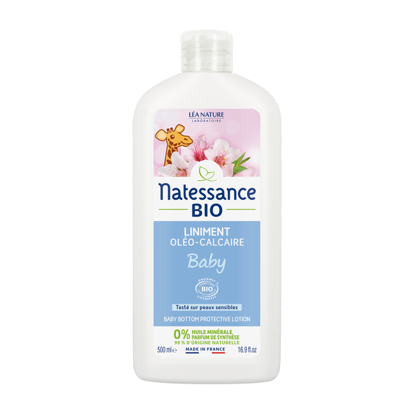Liniment oléo calcaire pour le change Natessance Baby Bio