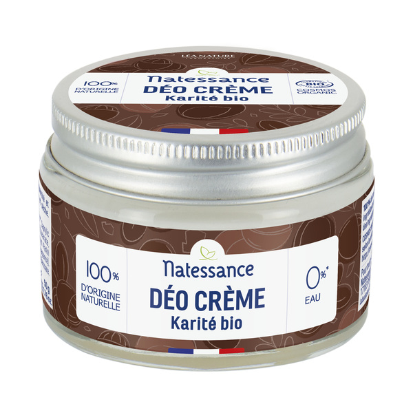 Déodorant solide bio Natessance Karité