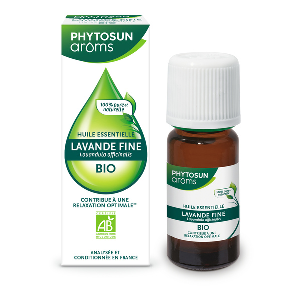 Huile essentielle Lavande fine Bio Phytosun Arôms