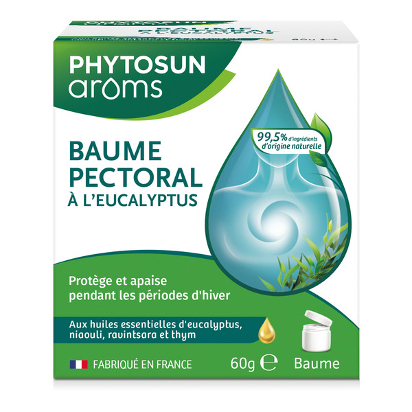 Phytosun Arôms hiver eucalyptus baume pectoral