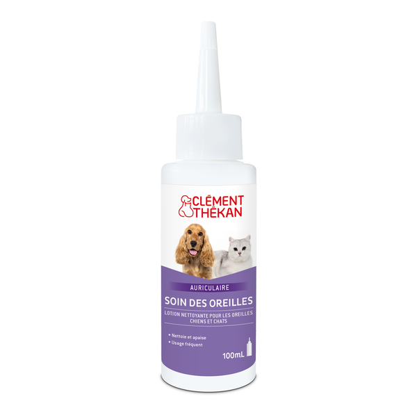 Clément Thékan Soin des oreilles Chien et chat